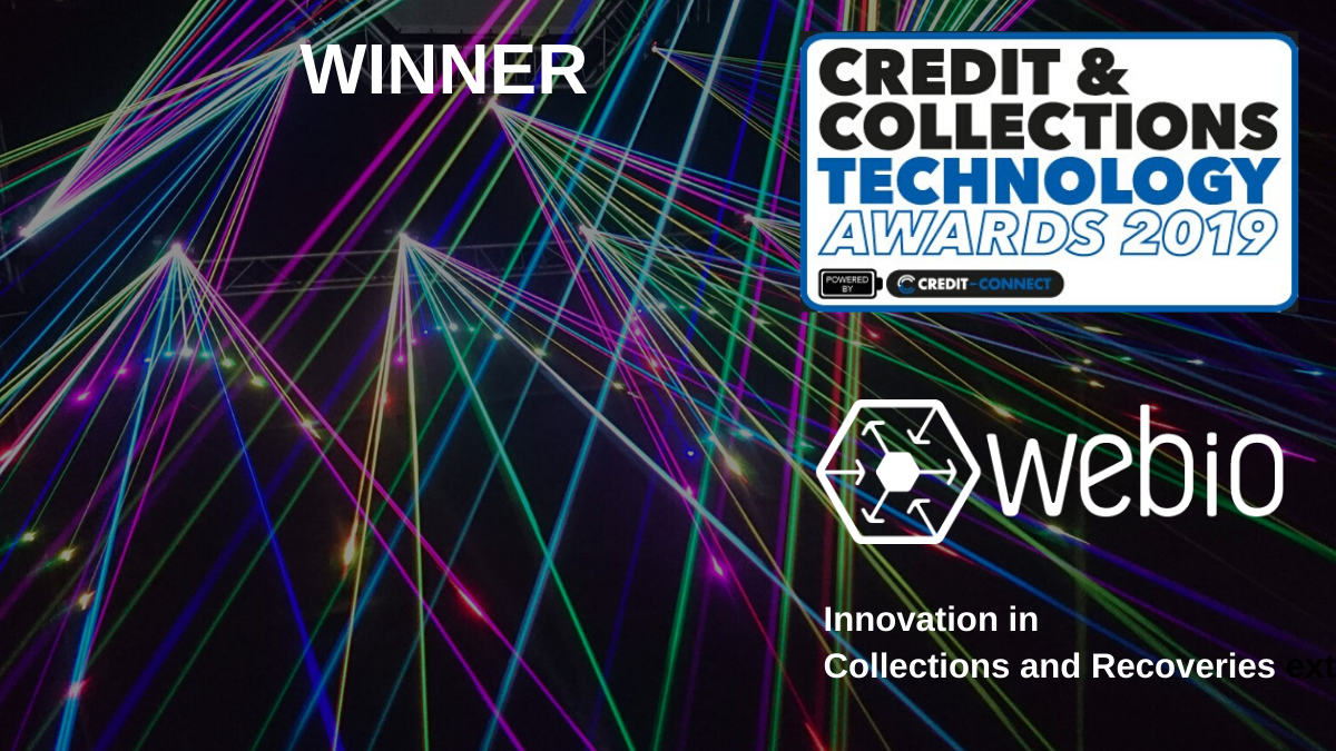 Webio Tops the Leaders in Innovation Category at the Credit and Collections Awards 2019